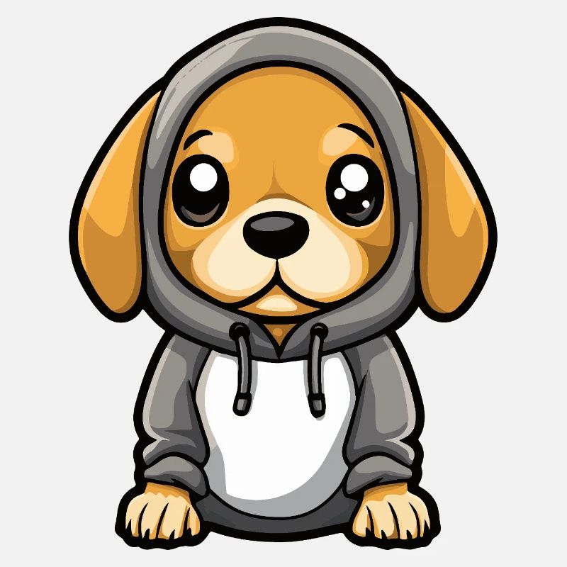 Beagle chien drôle