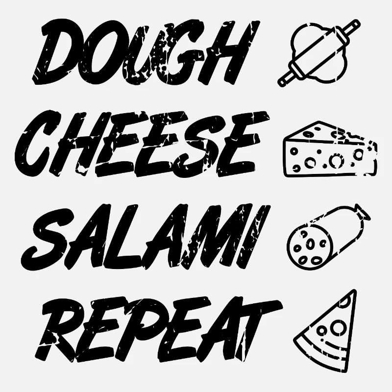 Dough Cheese Salami Repeat