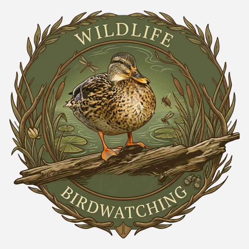 Emblème de la faune d’observation des oiseaux