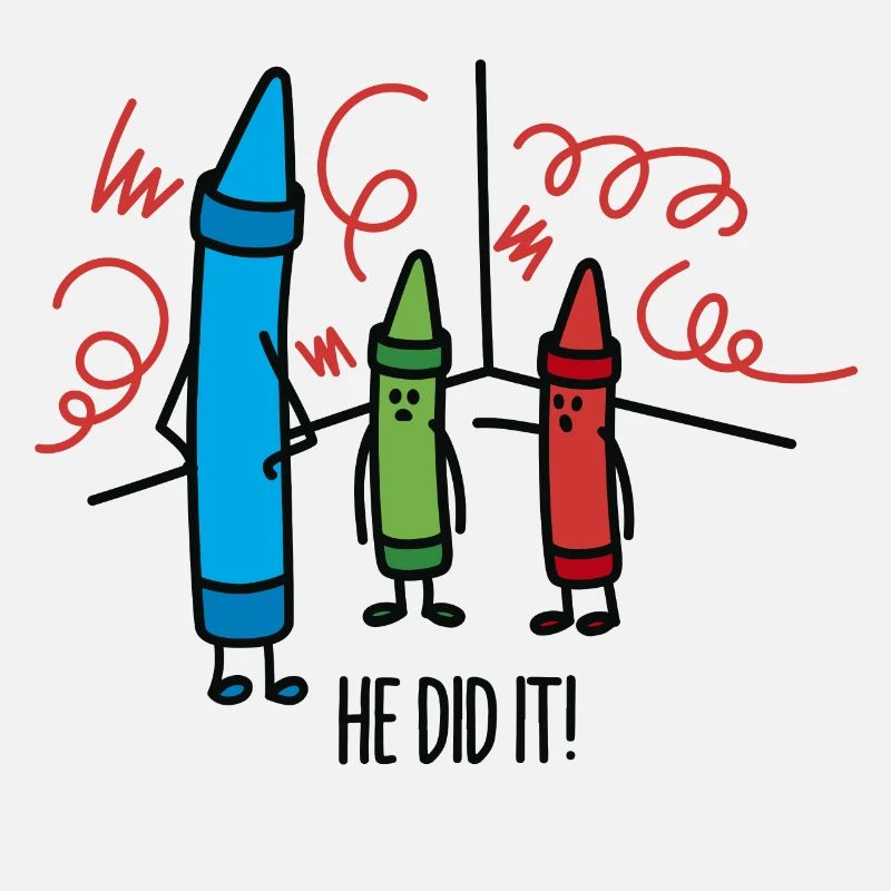 He did it - wasco crayons