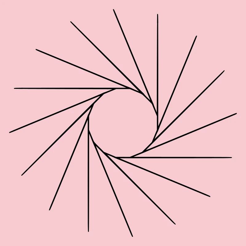 Cool shape, like a sun.