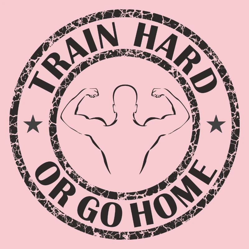 Trainiere hart oder geh nach Hause