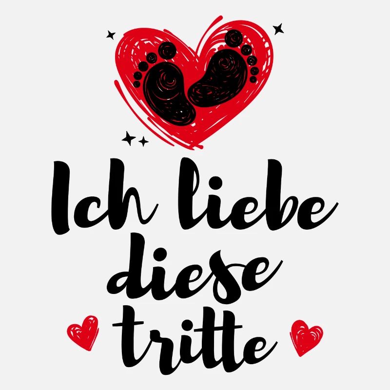 Amour bébé ventre coeur Enceinte Déclaration Pieds bébé