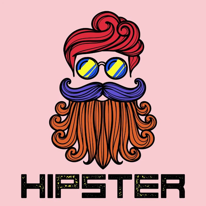 Bart Hipster Spruch Bartfrisur Bartträger