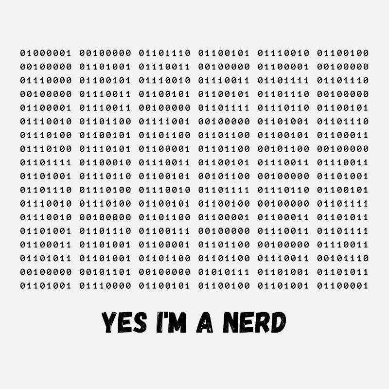 Je suis un nerd