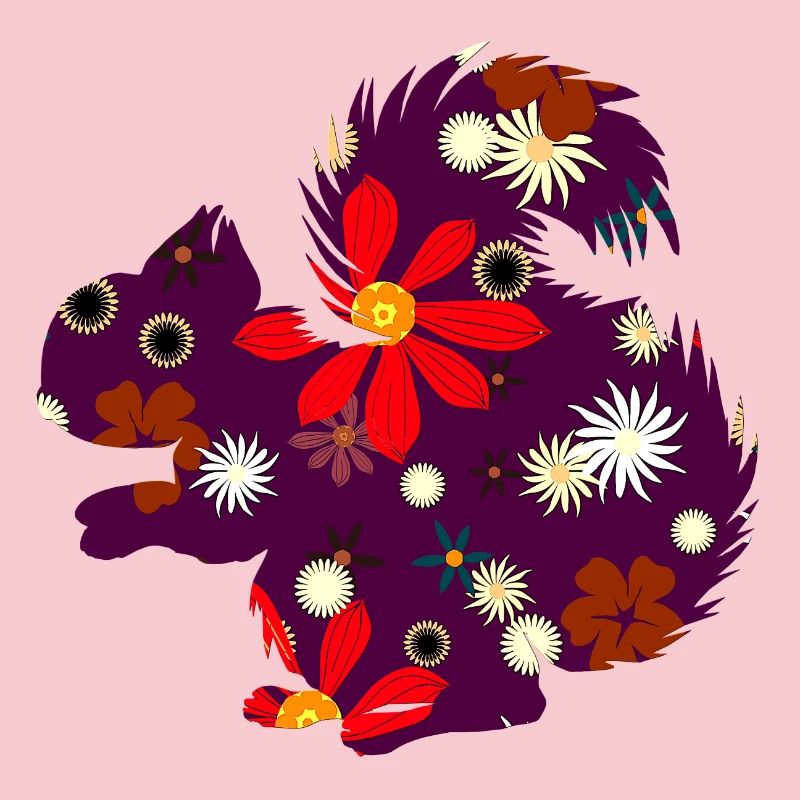 Herbstoutfit freizeit, eichhörnchchen design