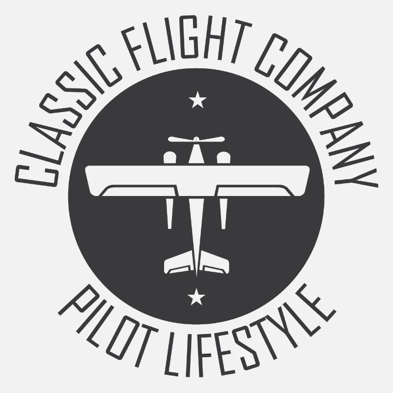Airplane Symbol Flying Pilot Pilots Classic