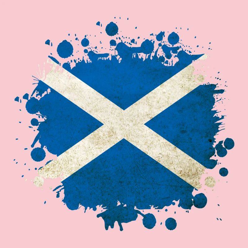 Conception des drapeaux blob en Écosse