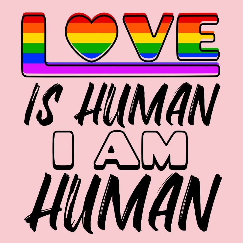 Love Rainbow Human Rights Statement Lesbians