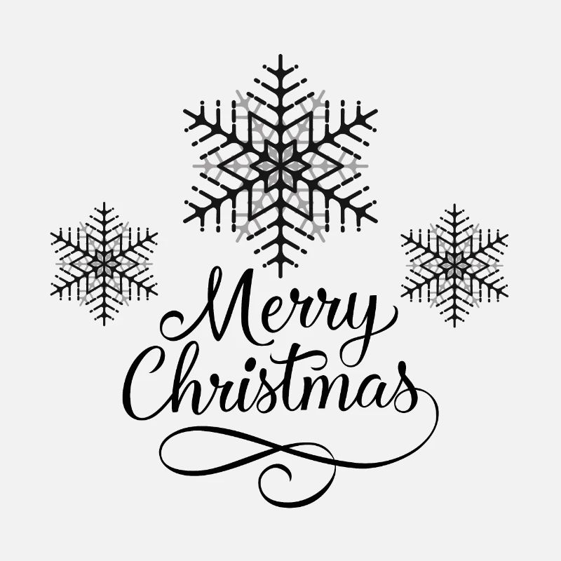 flocon de neige Joyeux Noël