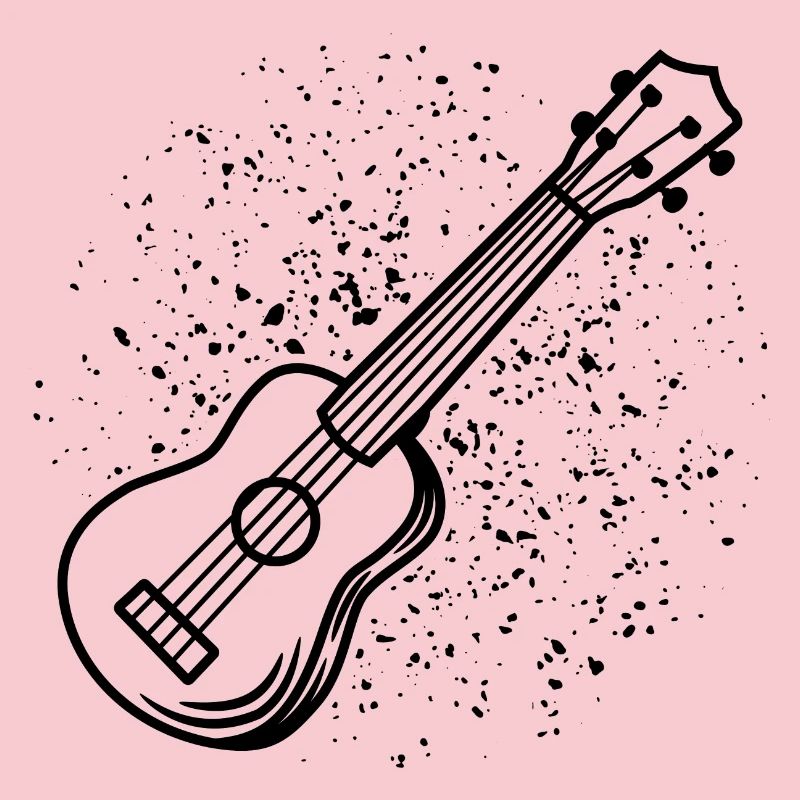 Ukulele Drawing