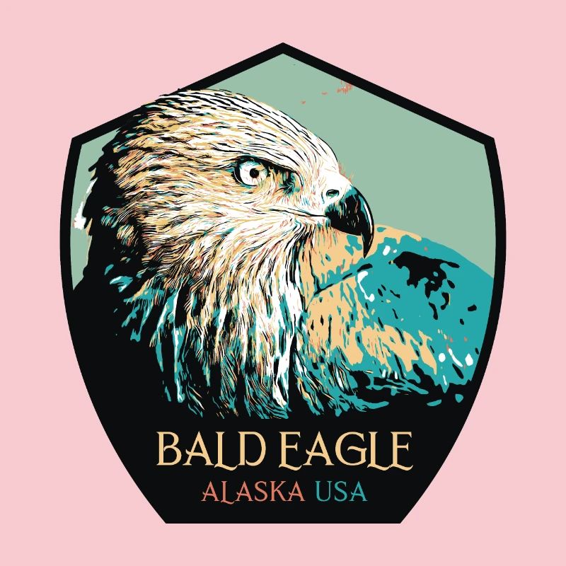 Alaskan Bald Eagle Portrait