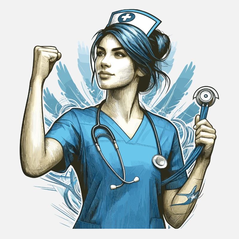 Nurse Victory Pose Gift