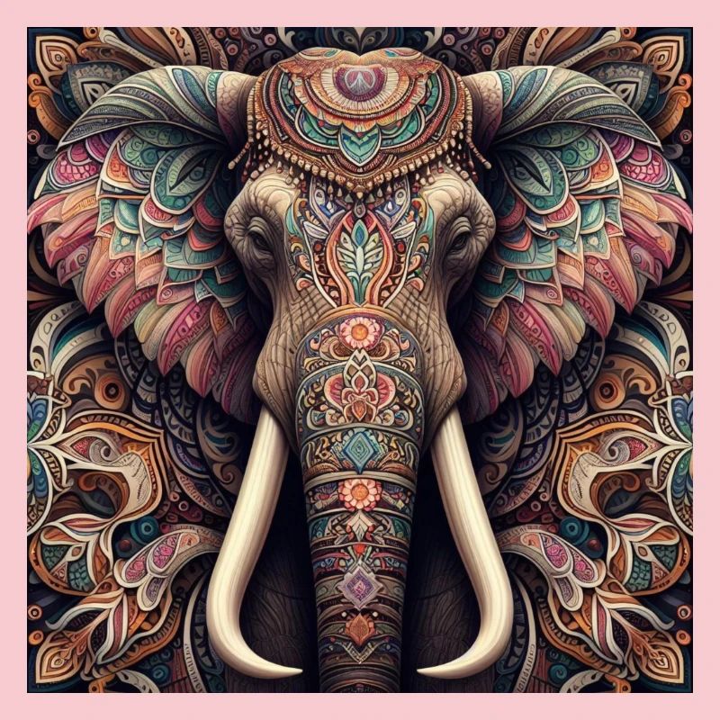 Decorated Elephant