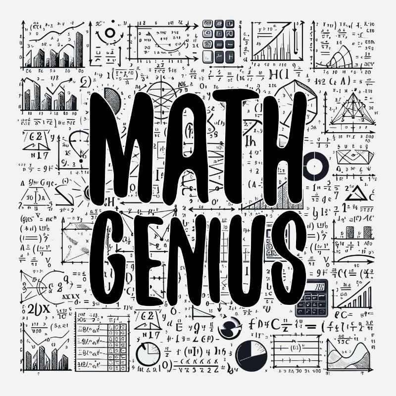 Math Genius Math Genius Math cadeau