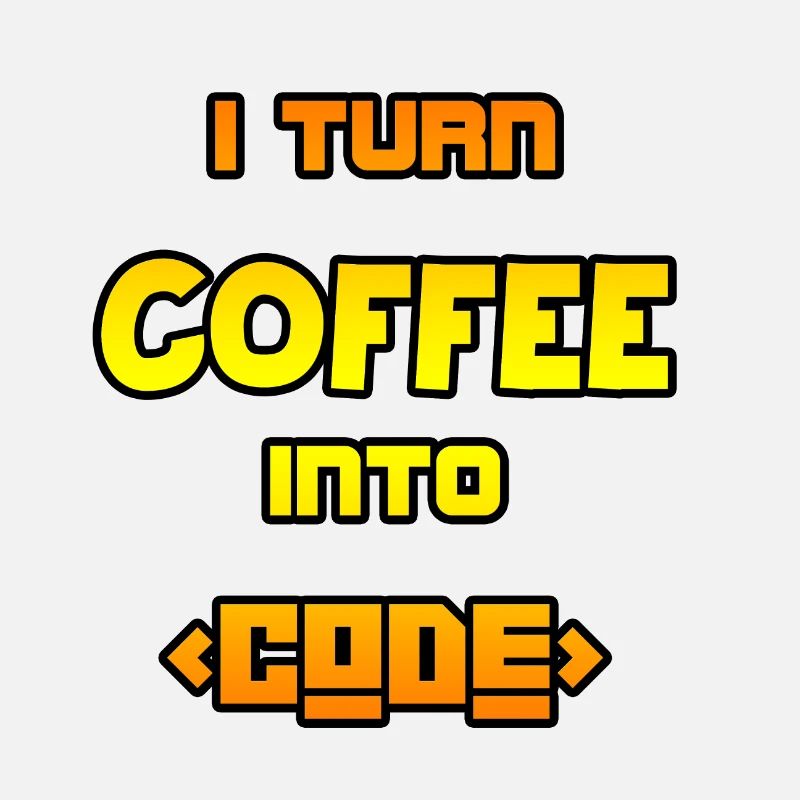 Ich verwandle Kaffee in Code
