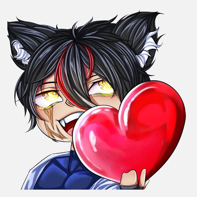 Chibi mit Herz