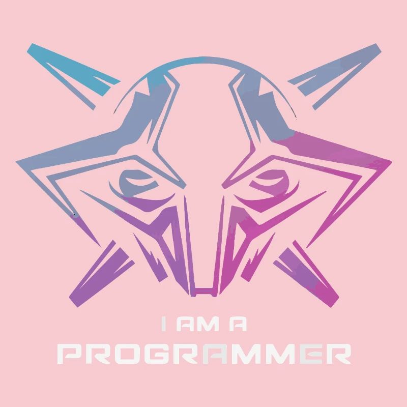 Futuristic Cyborg Programmer Art