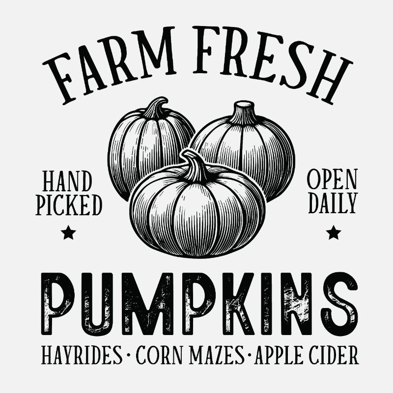 Autumn Pumpkins with Rustic Style