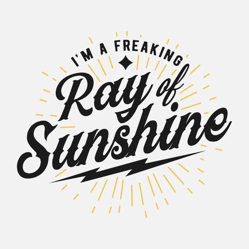 Conception de rayon de soleil effrayant