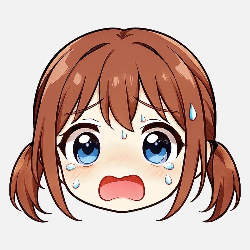 Weeping Manga Face