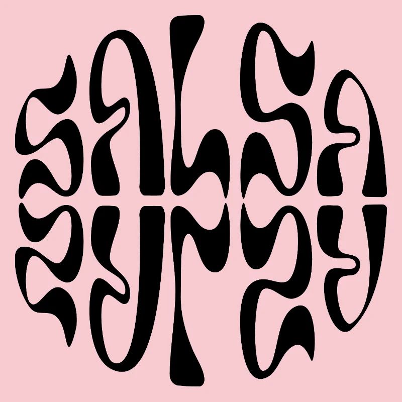 Conception de logo typographique Salsa