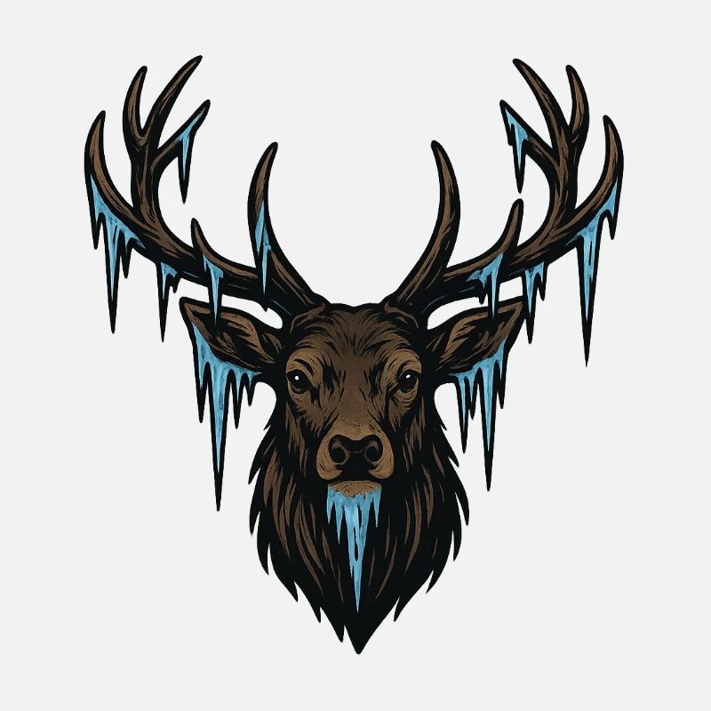 Glaçon Tête de cerf