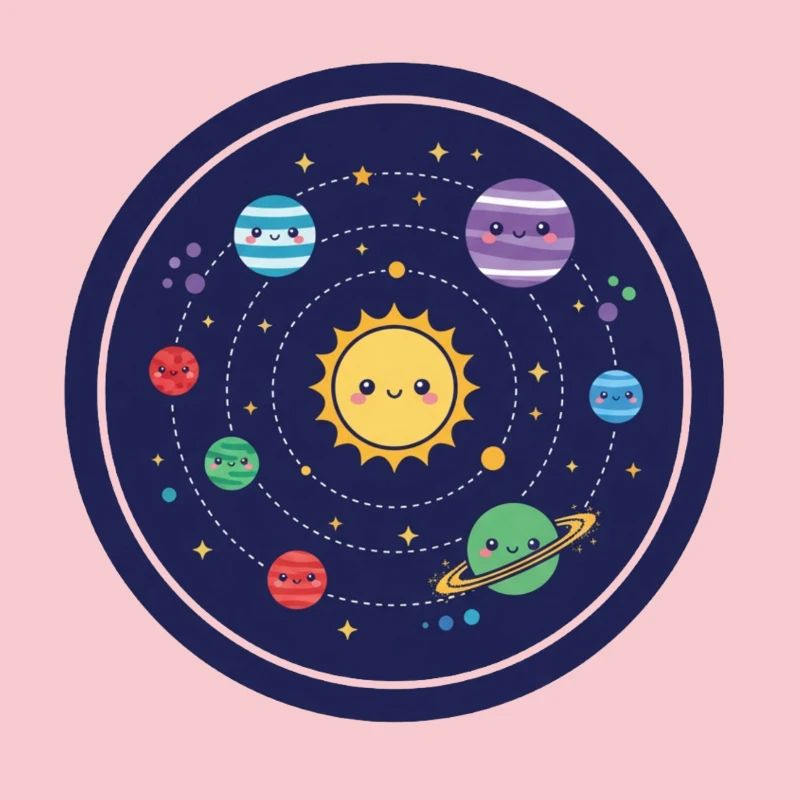 Conception joyeuse du système solaire
