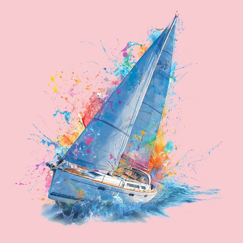 Explosion de couleurs de rêve de navigation