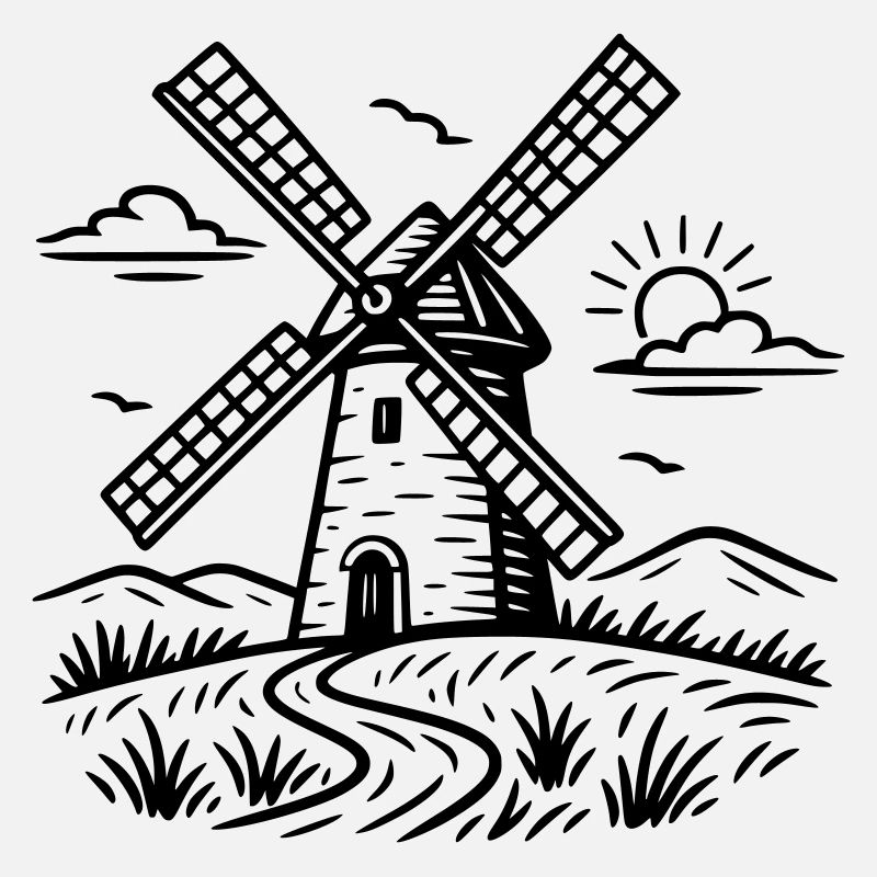 Windmühle