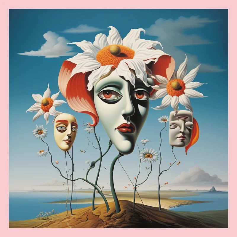 Masques de fleurs Dream