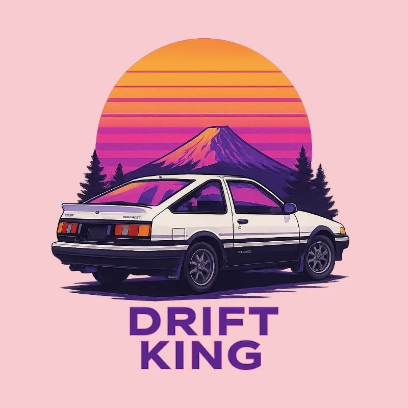 Drift King Sunset Mountain