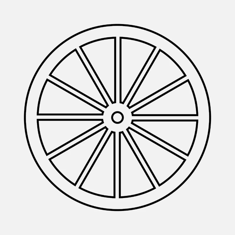 Roue de chariot