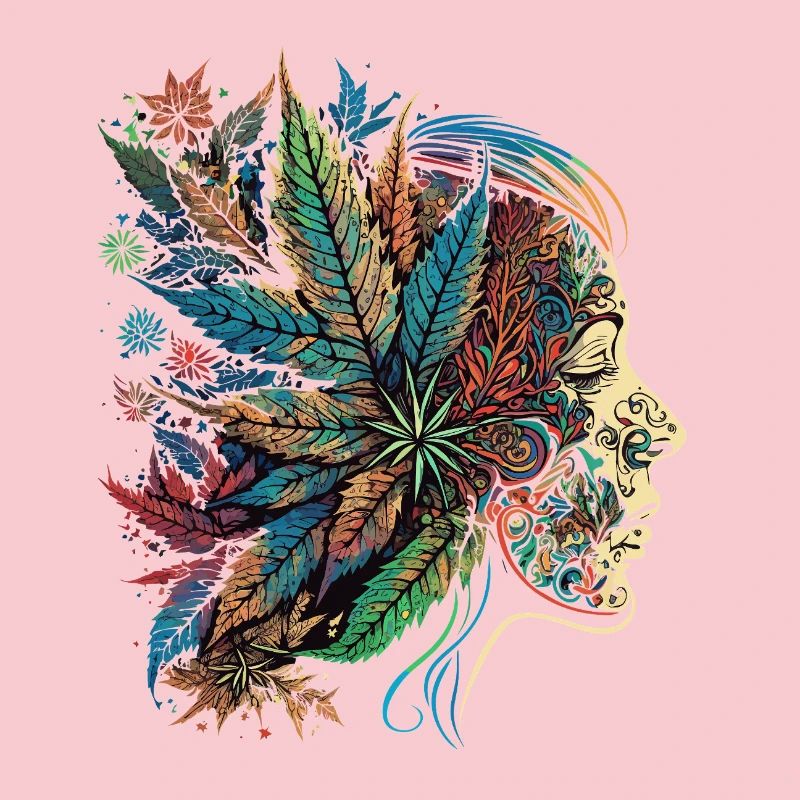 Psychedelic Blatten Silhouette