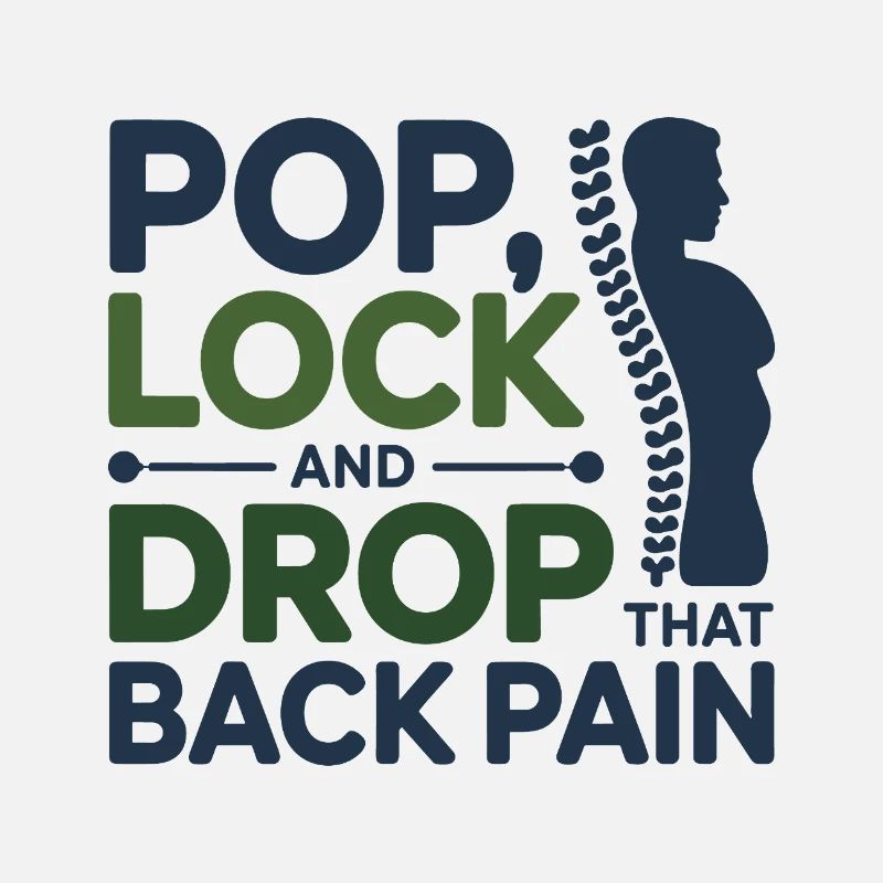 Chiropractor Pop Lock Drop Back Pain Professional 