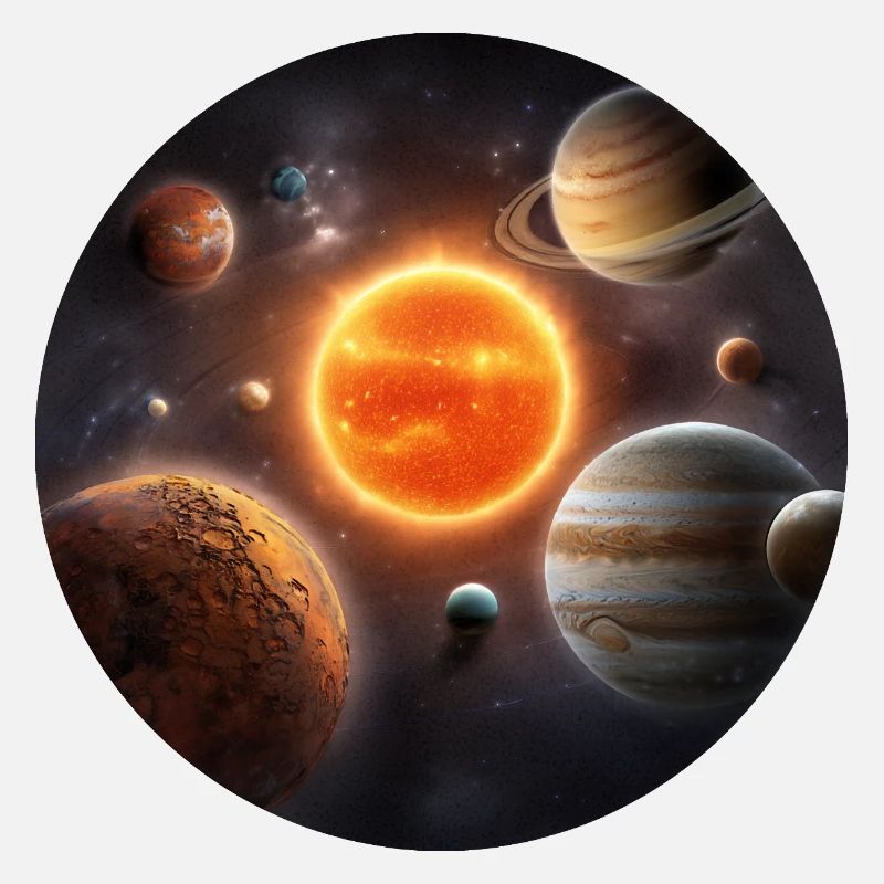 Astronomie Orbite des planètes du système solaire spatial