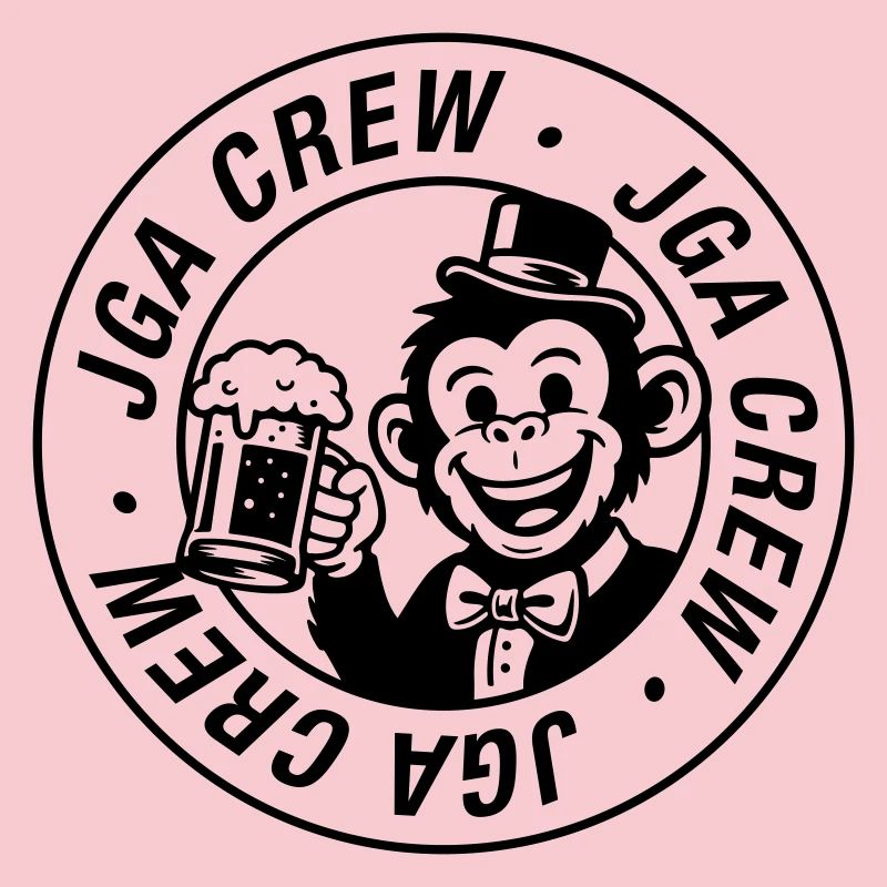 Bachelor Crew Monkey Bachelor Party