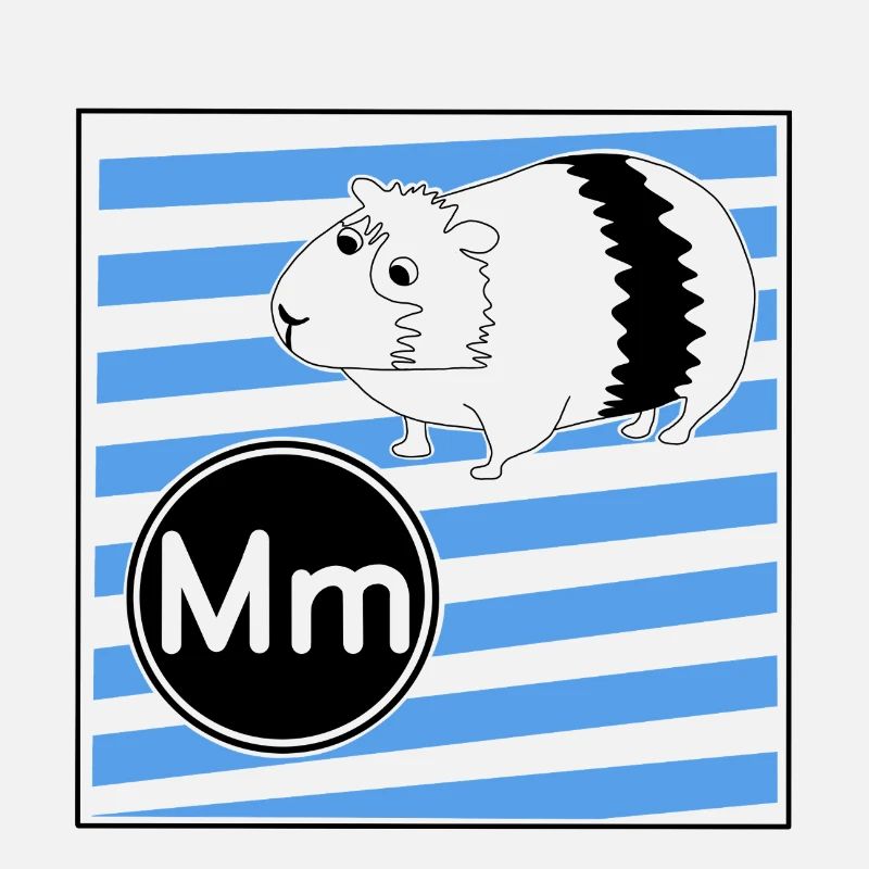 M pour cochon d’Inde