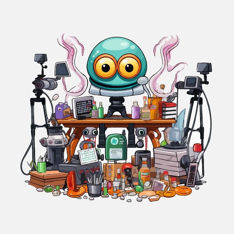 Kreativer Gadget-Workshop Alien