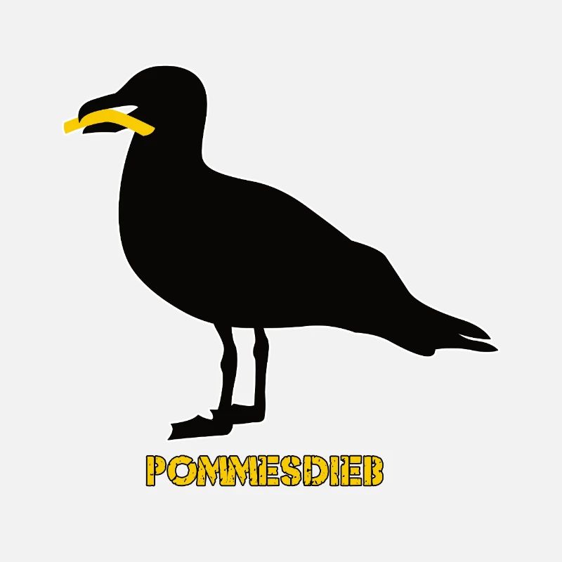 Frites Voleuse de mouette - Noire