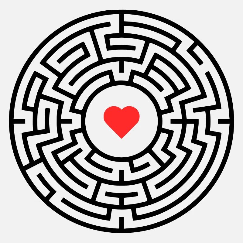 Labyrinth Heart Maze