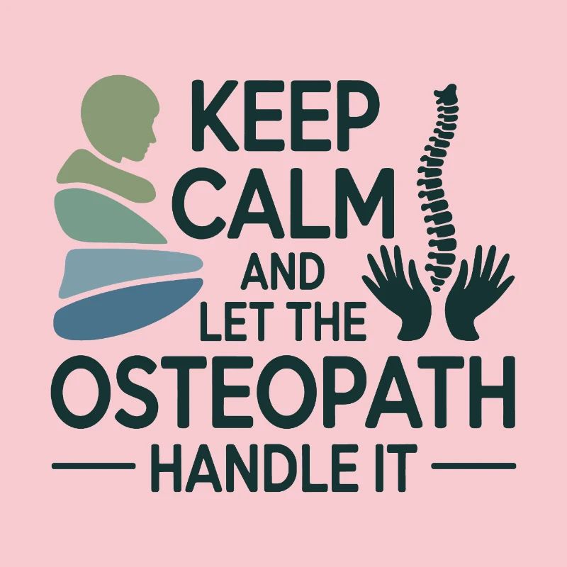 Osteopath Keep Calm Handle It Professional 