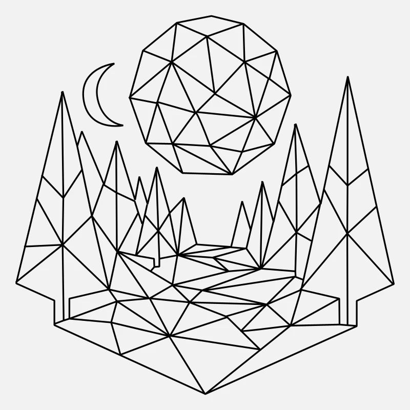 Landschaft Polygon