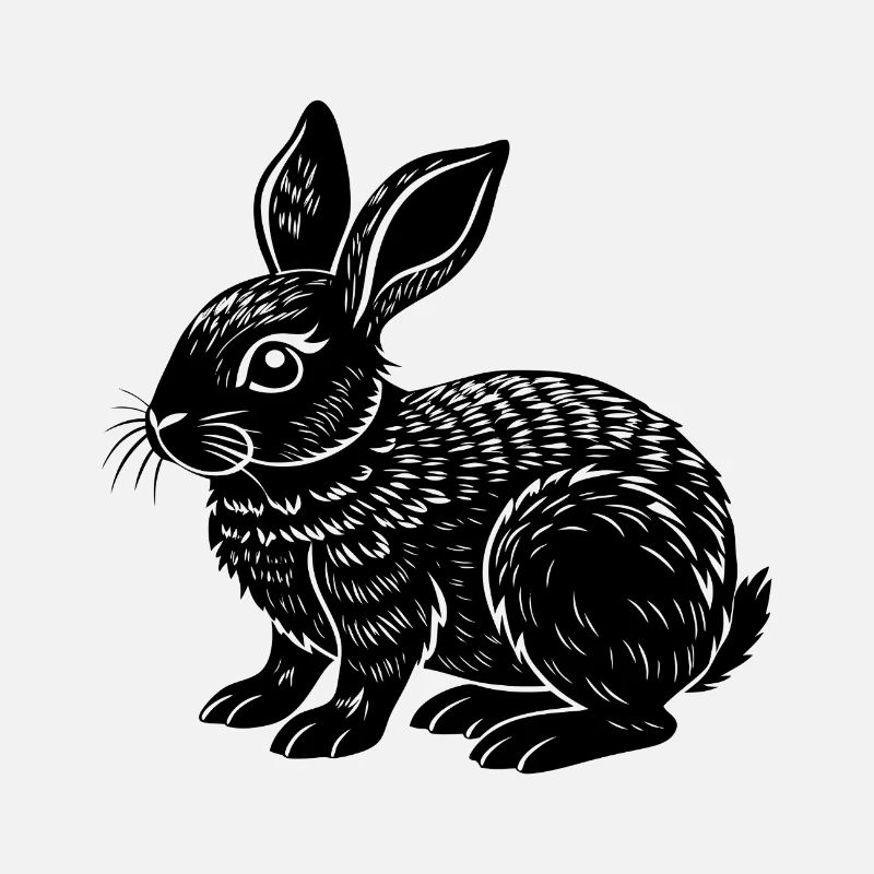 Petit lapin mignon