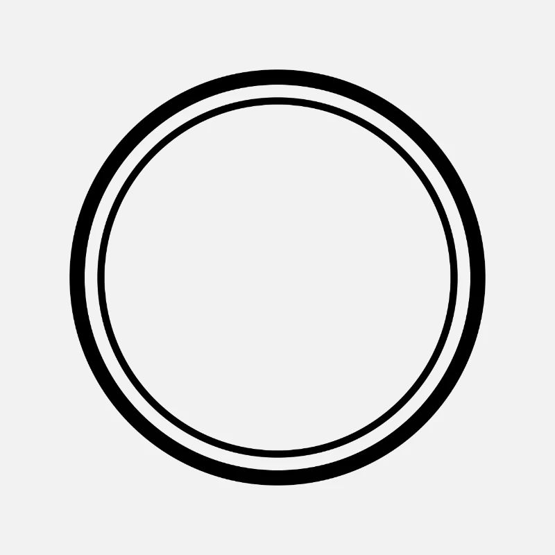 Double Circle Frame