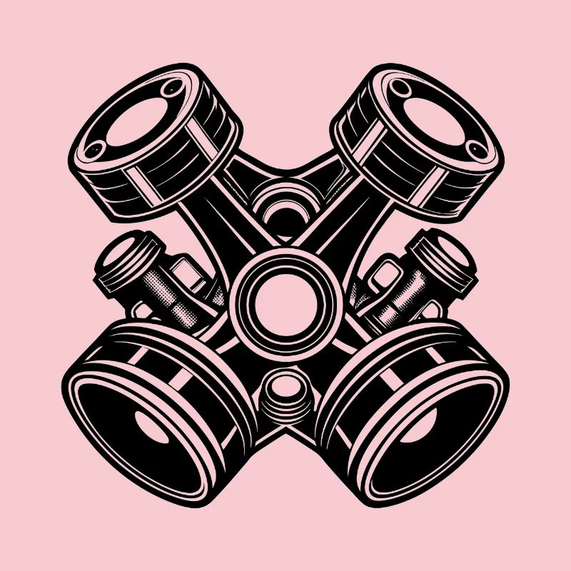 Car engine pistons