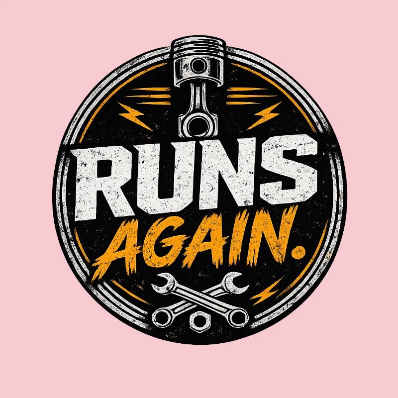 Runs Again Engine Revival-Abzeichen