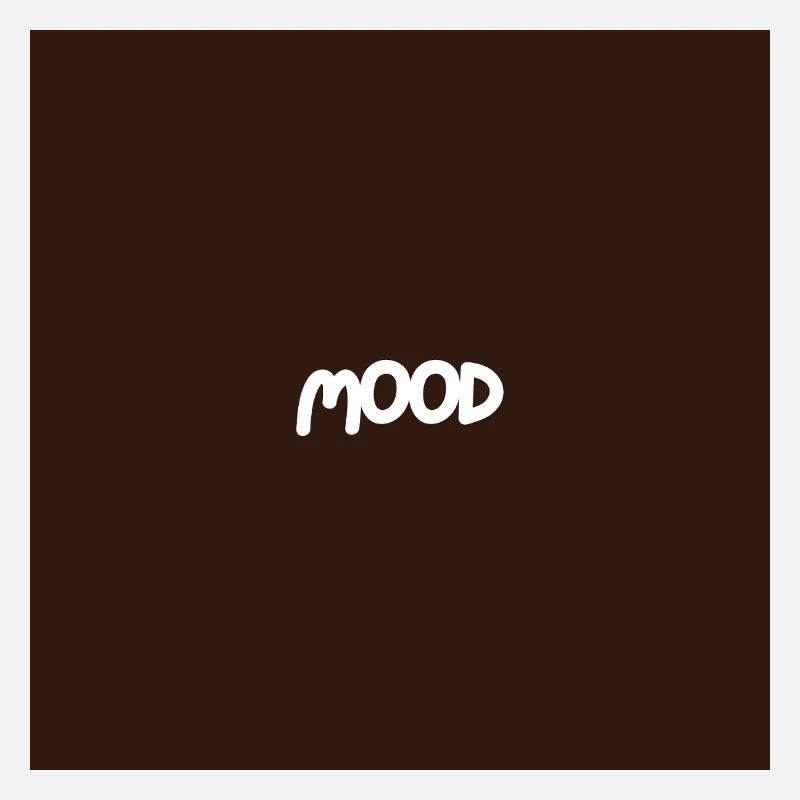 "MOOD" Graphic Tee Design