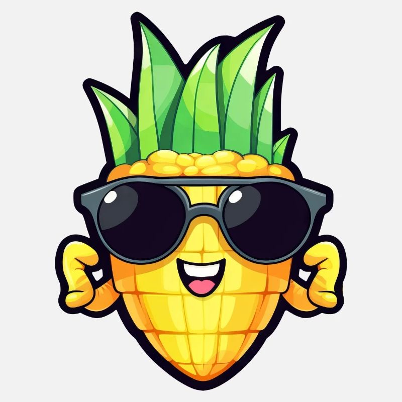Cool corn - sunglasses and strong arms design