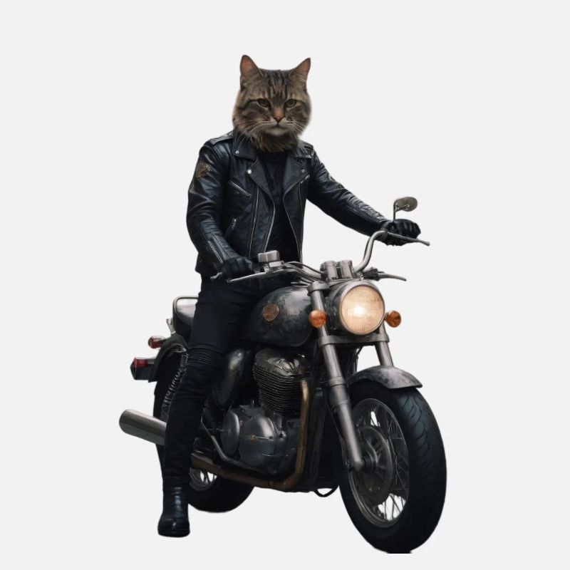 Biker Cat